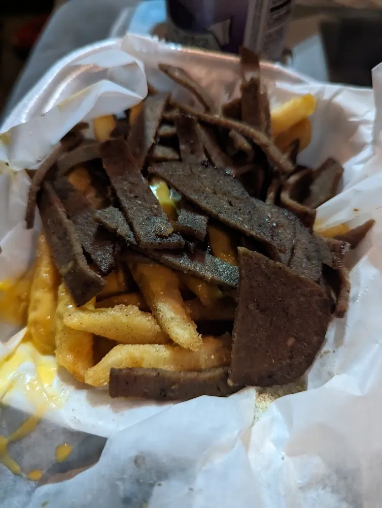 Gyro Fries with Cheese