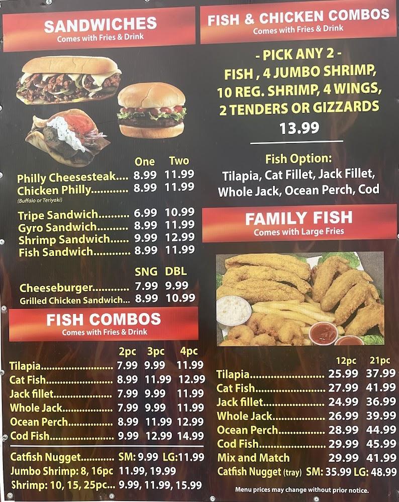 Wings And Things Fairview Heights Menu image 2